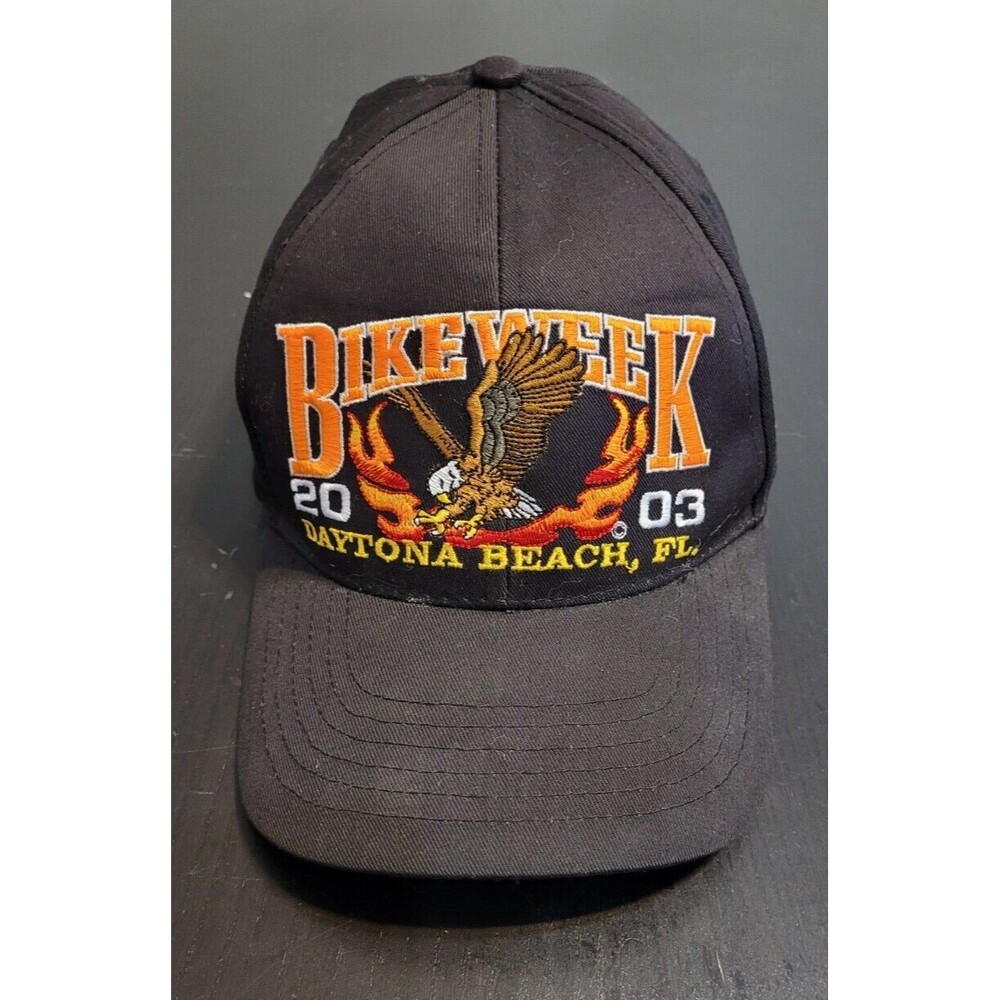 Bike Week 2003 Daytona Beach Hat Baseball Cap CSI Headwear Series Snapback